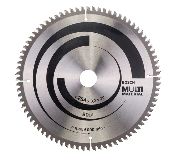 BOSCH 254x30x3,2 mm 80 Diş  PRO Multi Material Elmas Daire Testere- Aluminyum Kesime Uygun(2608640450) - 9