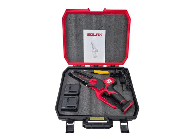 SOLAX 2102 AKÜLÜ BUDAMA TESTERESİ 21V-4,0Ah - 6