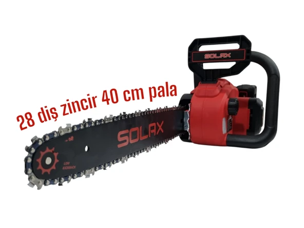 SOLAX OT8C101S 40V AKÜLÜ ZİNCİRLİ TESTERE
