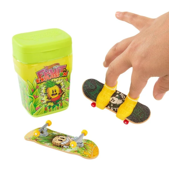 HTP10 Hot Wheels Skate İkili Parmak Kaykay Kutusu (Aromalı Sakız Kutusu Temalı) - 2