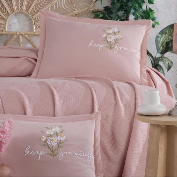 Clasy Pike Takımı Çift Kişilik Etta V4 Pudra - 4