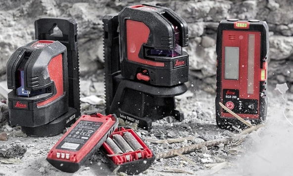 LEICA LINO L2P5 Şarjlı Çapraz Çizgili ve Nokta Şaküllü Lazer Terazi - 9