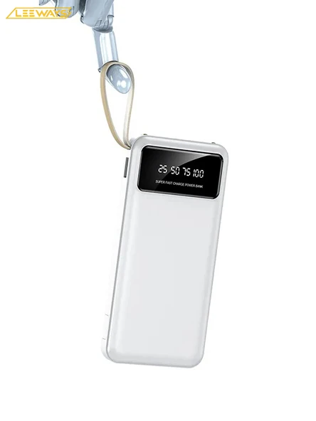 10000 mAh Göstergeli Kendinden USB'li Powerbank Taşınabilir Şarj Cihazı - 2