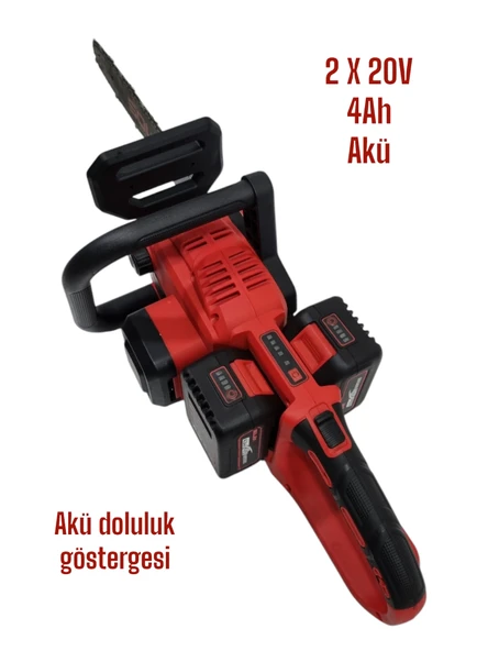 SOLAX OT8C101S 40V AKÜLÜ ZİNCİRLİ TESTERE - 5