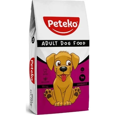 Peteko Kuzulu Yetişkin Köpek Maması 15 kg
