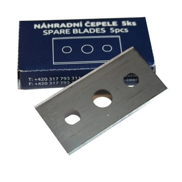 NAREX 828099 Hobby Plane Rende İçin Yedek Bıçak 44 mm (5 Adet) - 5
