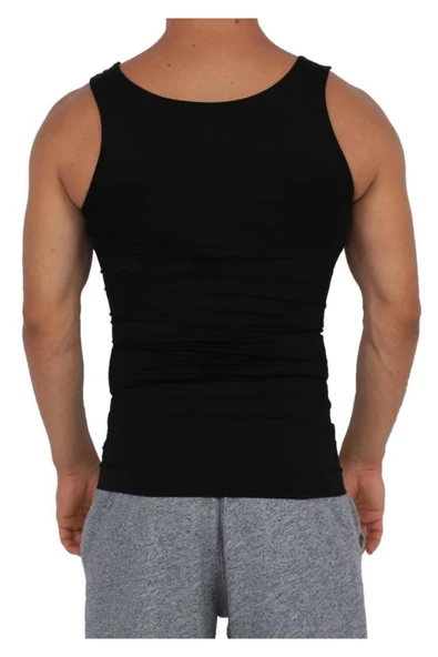 ELBİCA Erkek Siyah Form Time Korse Atlet 6200 - 2