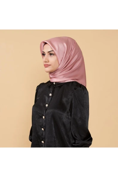Sinem Düz Kristal Db-100 11 Pudra Eşarp