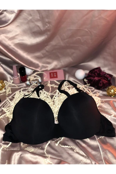UMT Underwear Lazer Kesim Siyah Hayalet Sütyen - 3