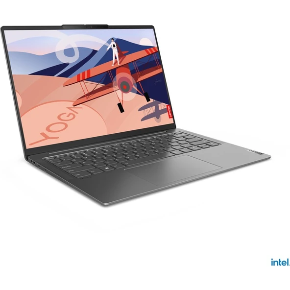 Lenovo Yoga Slim 6 14IAP8 Intel Core i5 1240P 8GB 512GB SSD Windows 11 Home 14" OLED Taşınabilir Bilgisayar 82WU006YTX - 5