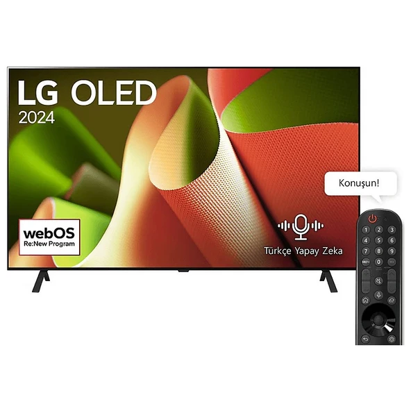 LG  OLED65B46LA 65" 165 Ekran Uydu Alıcılı 4K Ultra HD Smart LED TV - 8