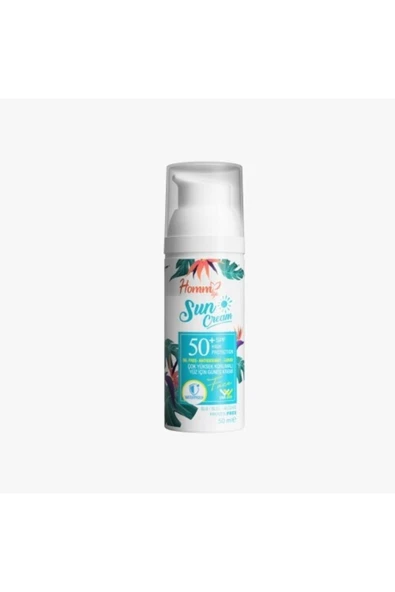 HOMM YÜZ IÇİN YÜKSEK KORUMALI GÜNEŞ KREMİ 50ML