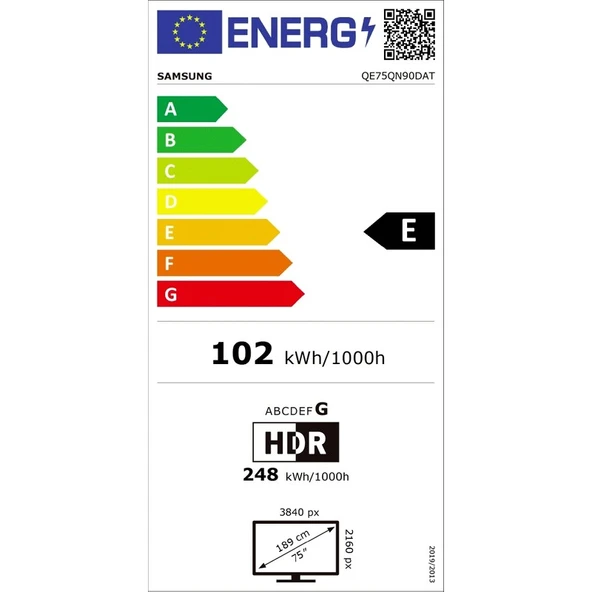 Samsung  75QN90D 75" 190 Ekran Dahili Uydu Alıcılı 4K Ultra HD Smart QLED TV - 4