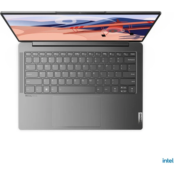 Lenovo  Yoga Slim 6 14IAP8 Intel Core i5 1240P 8GB 512GB SSD Windows 11 Home 14" OLED Taşınabilir Bilgisayar 82WU006YTX - 4