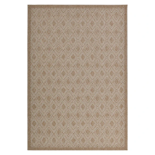 Avanos Modern Sisal Jüt Toz Vermez Balkon Bahçe Mutfak Dokuma Halı Kilim - 2