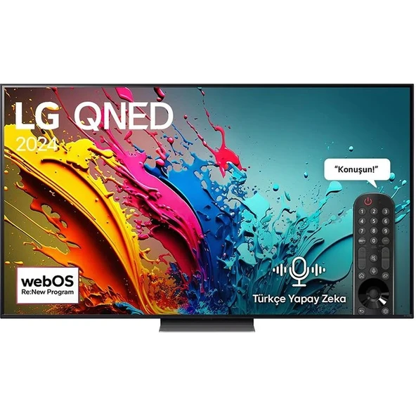 LG  75QNED86T 75" 190 Ekran Uydu Alıcılı 4K Ultra HD Smart LED TV