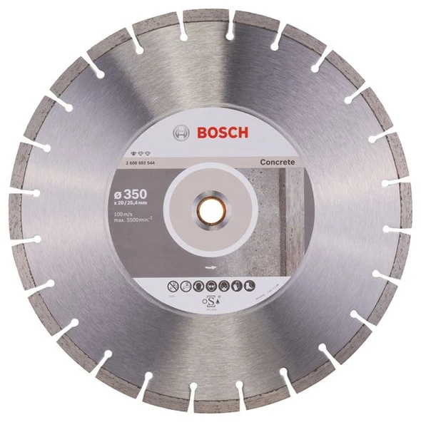 BOSCH Beton Kesme İçin Elmas Testere 350 mm - 2