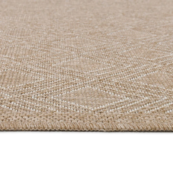 Avanos Modern Sisal Jüt Toz Vermez Balkon Bahçe Mutfak Dokuma Halı Kilim - 4