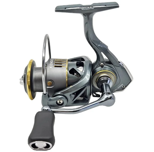 Yek Outdoor Spin Olta Seti Okuma Wave Power 2,44 cm 15-40 gr Spin Kamışı&Kendo Suro GR4000 5+1BB Olta Makinesi - 2