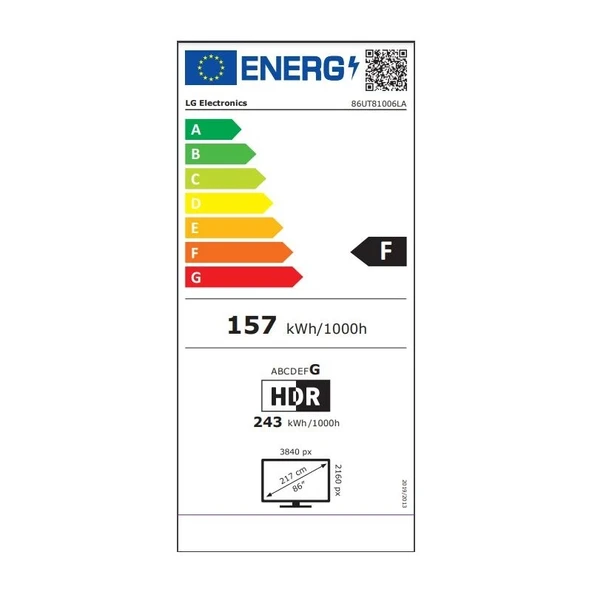 LG  86UT8100 86" 218 Ekran Uydu Alıcılı 4K Ultra HD Smart LED TV - 4