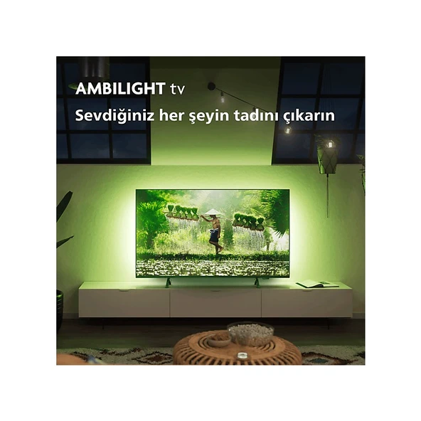 Philips  65PUS8309 65" 165 Ekran Uydu Alıcılı 4K Ultra HD Smart LED TV - 3