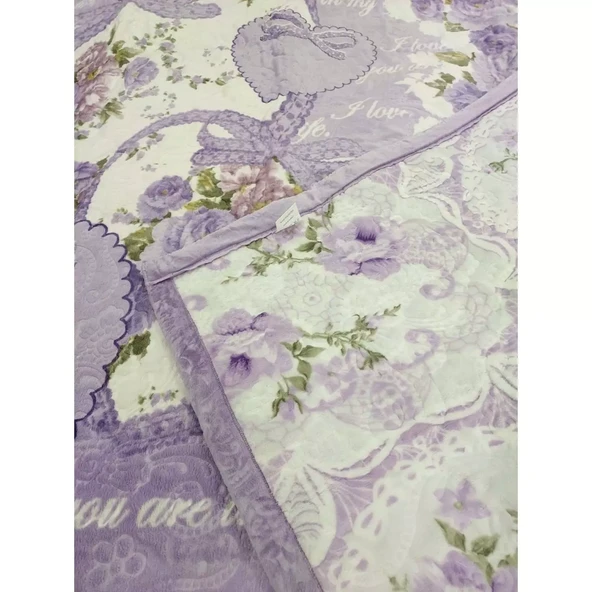 Armada Gold 4,5Kg Battal Çift Kişilik Battaniye-LOVE LİLA - 2