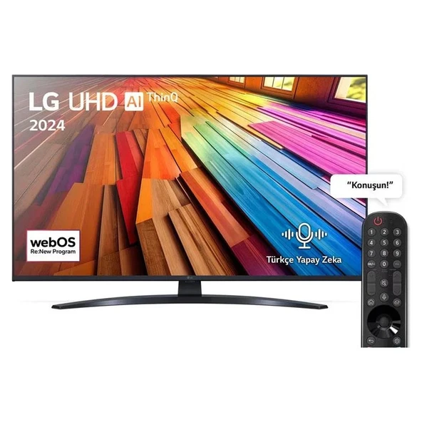 LG 86UT8100 86" 218 Ekran Uydu Alıcılı 4K Ultra HD Smart LED TV