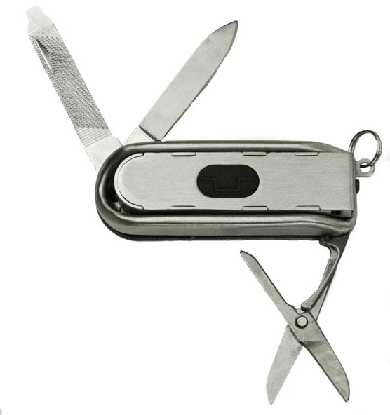 TRUE UTILITY NailClip Tırnak Makaslı Anahtarlık Çakı (TU 215) - 9