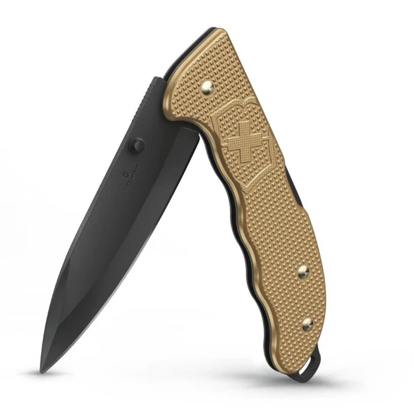 VICTORINOX 0.9415.DS249 Hunter Pro Alox Kordonlu Çakı Bej - 4