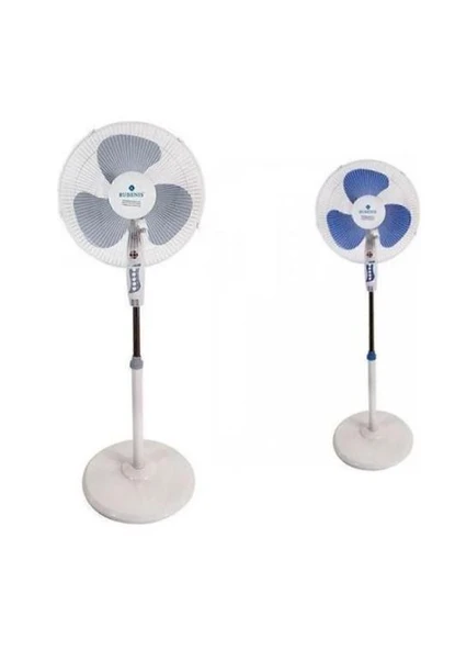 Rossel Premium Ayaklı Vantilatör New Mavi  RBA05