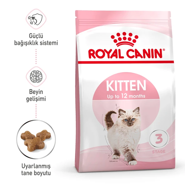Royal Canin Kitten 2 kg Yavru Kedi Maması - 2