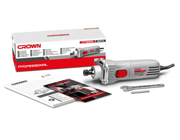 CROWN CT13308 Kısa Kalıpçı Taşlama 600 Watt - Resim 7