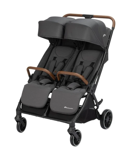 Bebeconfort Mane Tek Elle Katlanılabilen İkiz Bebek Arabası Mineral Graphite