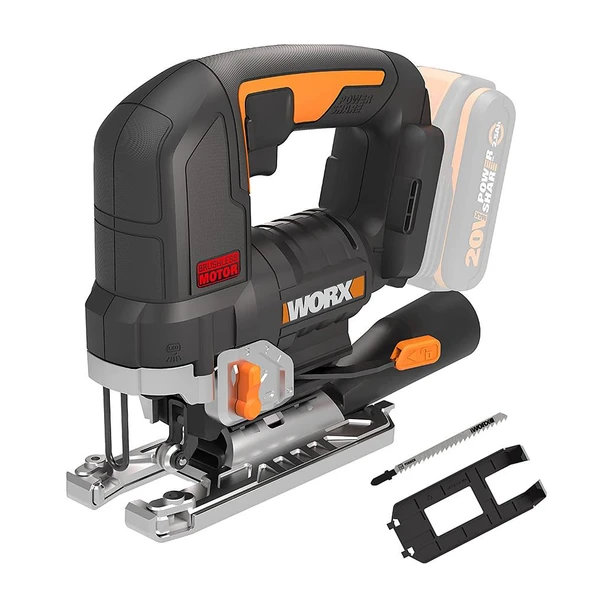 WORX WX542.9 20Volt Profesyonel Kömürsüz Dekupaj Testere (Akü Dahil Değildir) - 2