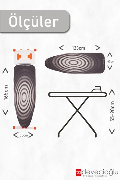 Devecioğlu MM127  PowerBoard Ütü Masası - 4