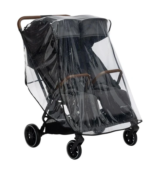 Bebeconfort Mane Tek Elle Katlanılabilen İkiz Bebek Arabası Mineral Graphite - 6