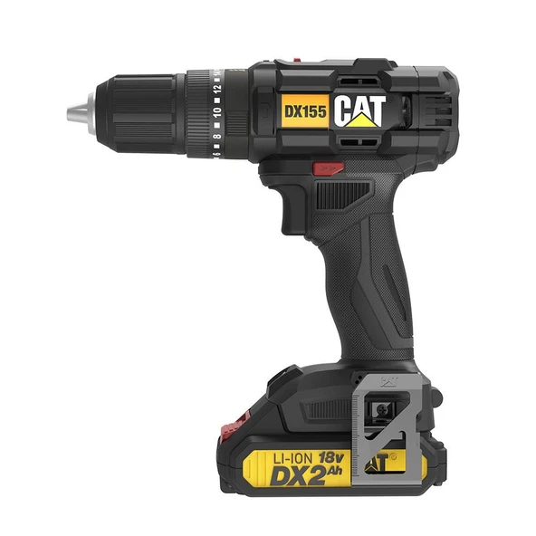 CAT DX155.1 18Volt/2.0Ah Li-ion Çift Akülü Profesyonel Şarjlı Darbeli Matkap - 2