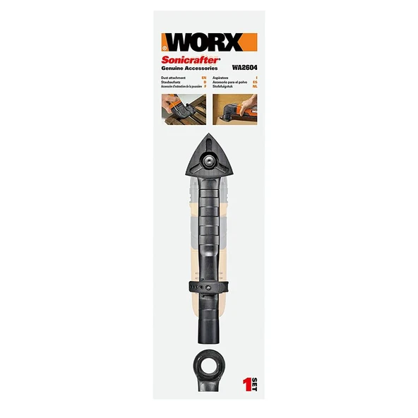 WORX WA2604 Çok Amaçlı Raspalama ve Zımparalama İçin 75mm Toz Emme Aparatı - 4
