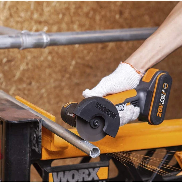 WORX WA6076.3 WX801 İçin 76x10mm 3 Adet Metal ve PVC Kesme Taşı - 3