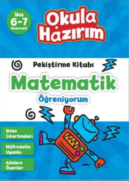 1.Sınıfa Hazırlık Seti (Kodlama Öğreniyor+Çizgi Çalışmaları+Dikkat ve Zeka+Matematik Öğreniyorum) - Resim 5