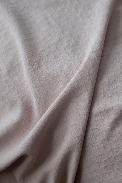 TEK KİŞİLİK PIKE SET PURE BLUSH - NEVRESIMLI PIKE TAKIMI - 3