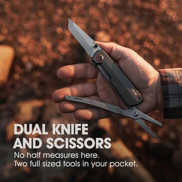 TRUE UTILITY Dual Cutter Çakı (0002-G) - 12