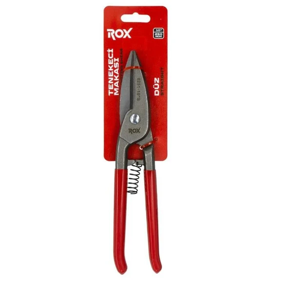 Rox Tenekeci Makası | 10'' Düz - 2