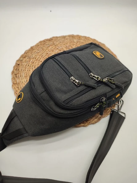 Kanvas Kumaş Orta Boy Omuz Çantası El Tutma Saplı - 2