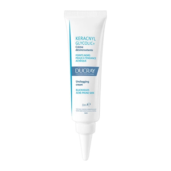 Ducray Keracnyl Glycolic+ Siyah Nokta Ve Parlama Karşıtı Bakım Kremi 30 ml ürün görseli 1