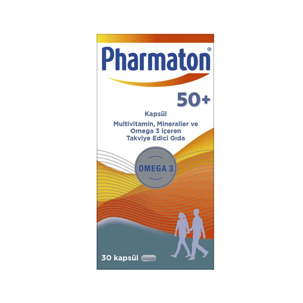 Pharmaton 50 Plus 30 Kapsül - 1