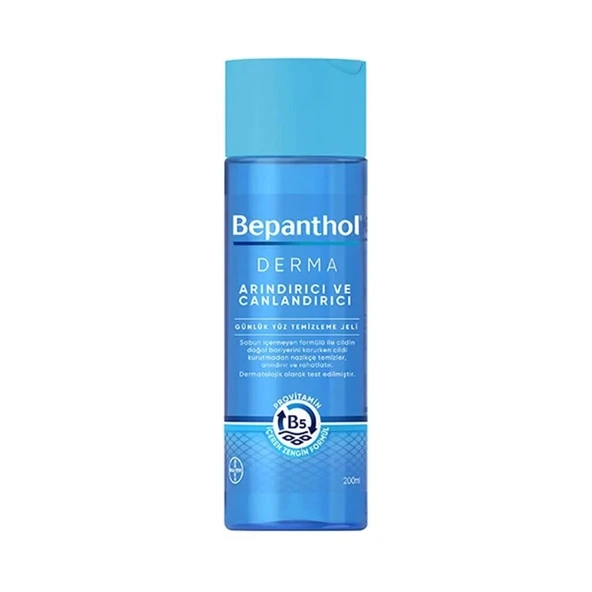 Bepanthol Derma Arındırıcı ve Canlandırıcı Günlük Yüz Temizleme Jeli 200 ml - 1