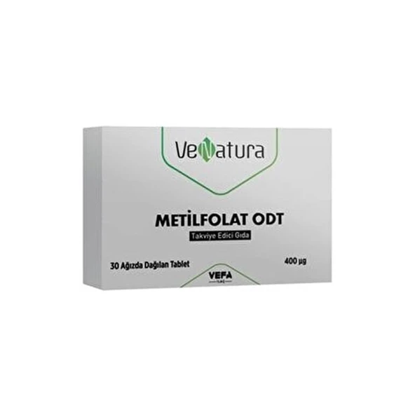 Venatura Metilfolat ODT 400 Mg 30 Tablet ürün görseli