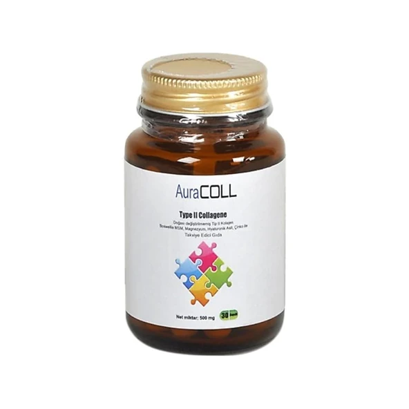 AuraColl Genious Type II Collagene 30 Kapsül ürün görseli