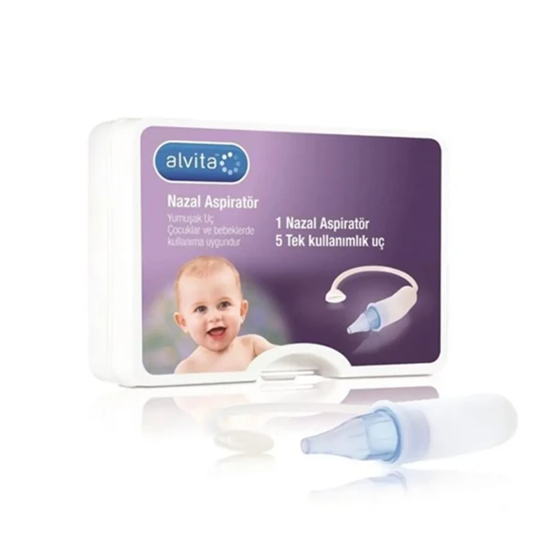 Alvita Nazal Aspiratör ve 5 Yedek Uç ürün görseli